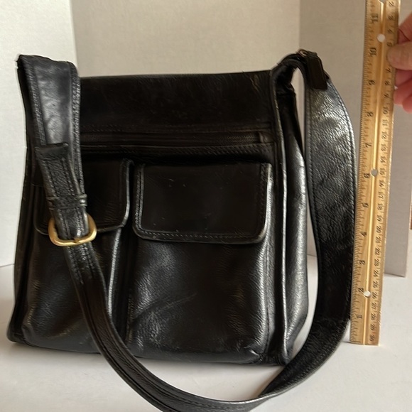 Fossil The New American Classic Black Leather Shoulder Bag - Picture 10 of 12